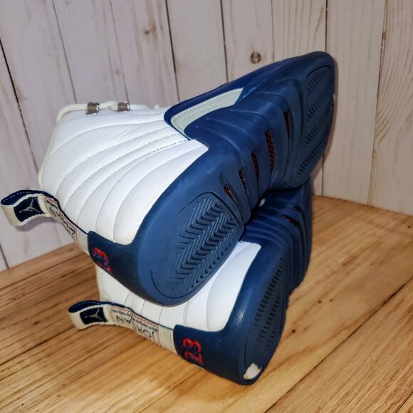 153265 113 Air Jordan 12 Retro BG French Blue 2016 6.5Y - Picture 4 of 5